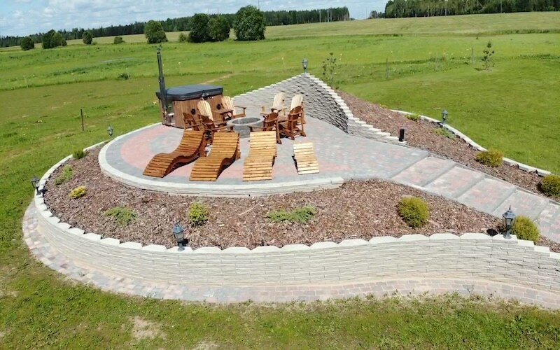 Купель в Kilgi Rantšo